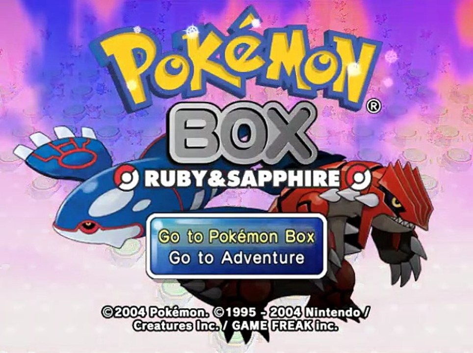Pokemon Box: Ruby and Sapphire online multiplayer - ngc