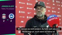 Klopp über Remis: “Fühlt sich an wie Niederlage”