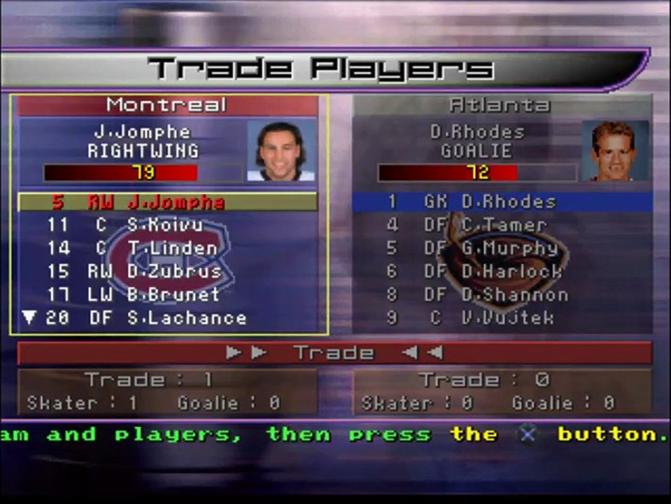 NHL Blades of Steel 2000 online multiplayer - psx
