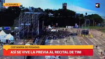 Así se vive la previa al recital de Tini