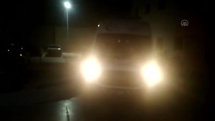 Devrilen motosikletteki karı koca yaralandı