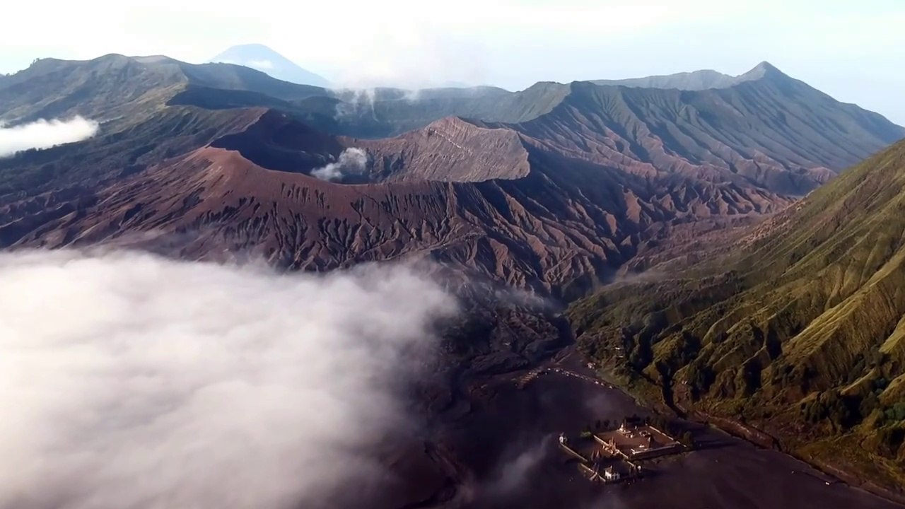 Exotic mount Bromo on Java indonesia