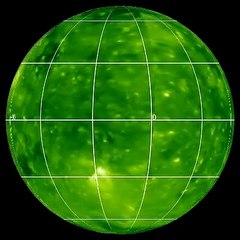 Spherical Map of The Sun
