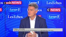 Fabien Roussel à propos de la sécurité : «Les forces de sécurité intérieures, les forces de l'ordre, les policiers, les gendarmes  doivent être protégés dans le cadre mais ils ont aussi besoin d'être soutenus danas leurs interventions»