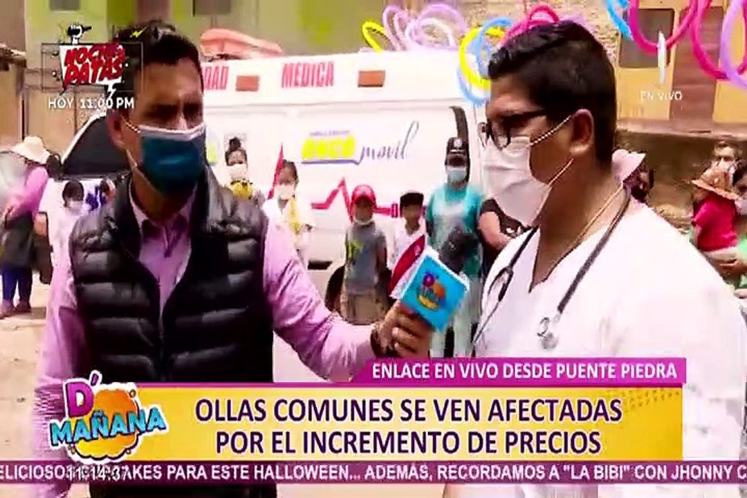 'Ángel de los cerros' ayuda a olla común de Puente Piedra