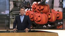 Modeltogbane tyvstarter med Halloween | Modelparken Danmark | Dan Larsen | Aarhus | 22-10-2021 | TV2 ØSTJYLLAND @ TV2 Danmark