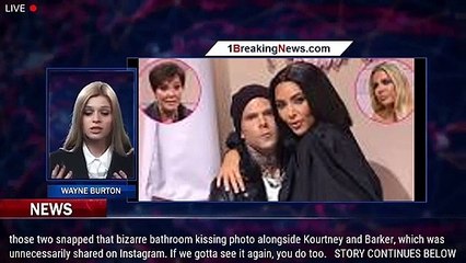 Pete Davidson Joins Kim Kardashian, Kourtney, Travis Barker, and Friends for Theme Park Outing - 1br