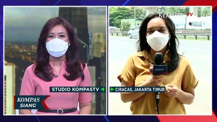 Pasca Tabrakan di Atas Ruas Tol Jagorawi, Gerbong LRT Dipindahkan