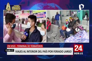 Yerbateros: pasajes al interior se disparan previo a fin de semana largo