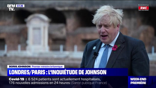 Pêche: à Rome, la colère froide de Boris Johnson avant sa rencontre avec Emmanuel Macron