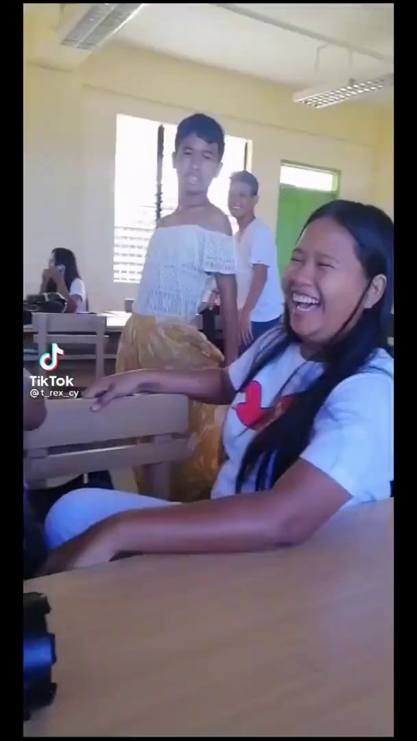 ⁣When you get caught wearing scandalous dress...