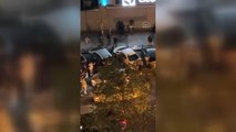 Beyoğlu'nda bir şeridi kapatarak halay çeken kişilere para cezası kesildi
