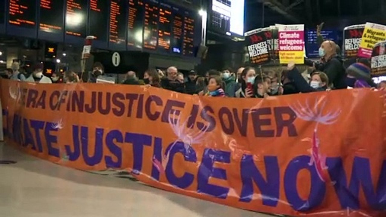 COP26: 'Taten statt Worte' mahnen Demonstranten in Glasgow