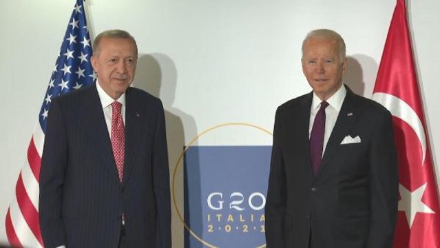 Cumhurbaşkanı Erdoğan ve ABD Başkanı Biden görüşmesi başladı