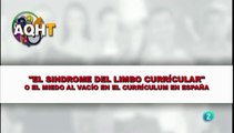 EL SINDROME DEL LIMBO CURRICULAR O EL MIEDO AL VACÍO EN EL CURRICULUM EN ESPAÑA