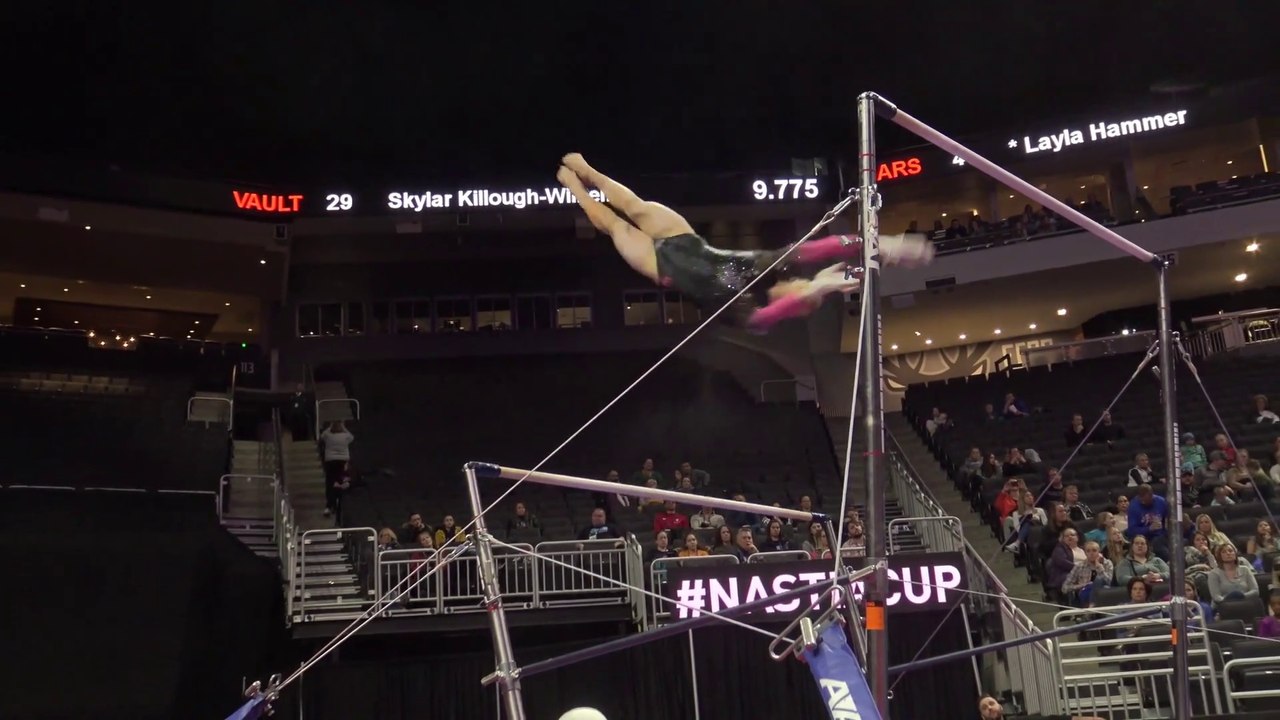 Gabby Perea - Uneven Bars - 2020 Nastia Liukin Cup