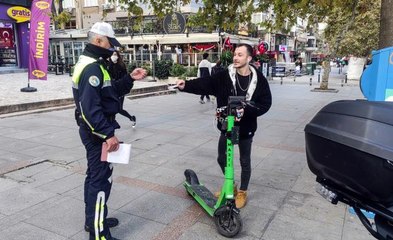 Son dakika gündem: Polisten scooter denetimi