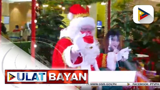 'Holiday Garden' sa isang mall sa San Mateo, Rizal, binuksan