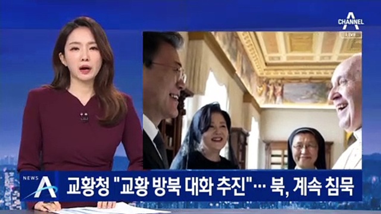 교황청 “교황 방북 대화 추진”…북한은 계속 침묵