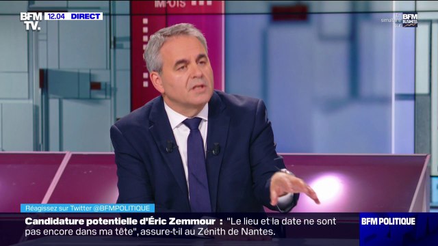 Tags anti-police: pour Xavier Bertrand, c'est odieux ce qu'il s'est passé, ça fait des années que ça dure