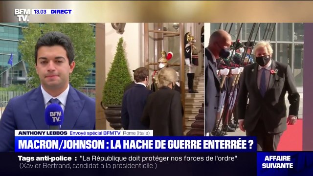 G20: Emmanuel Macron et Boris Johnson se sont entretenus pour tenter d'apaiser les tensions autour de la pêche