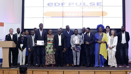 EDF récompense les lauréats du prix EDF Pulse Africa 2021