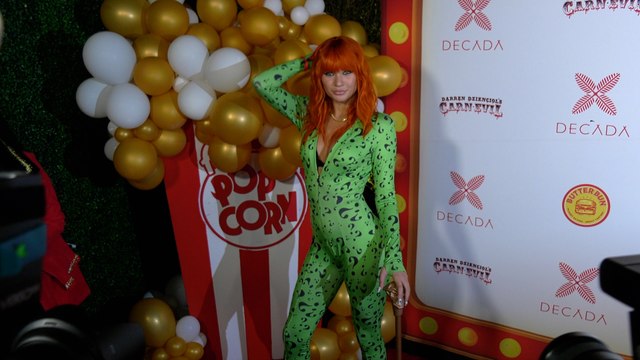 Josie Canseco Darren Dzienciol's CARN*EVIL Halloween Party Red Carpet