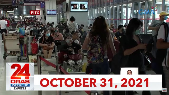 24 Oras Weekend Express: October 31, 2021 [HD]