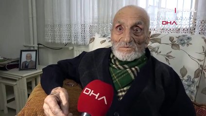 Sivas'ta 99 yaşındaki Kemal Şimşek koronavirüsü yendi, türkü söyleyerek kutladı