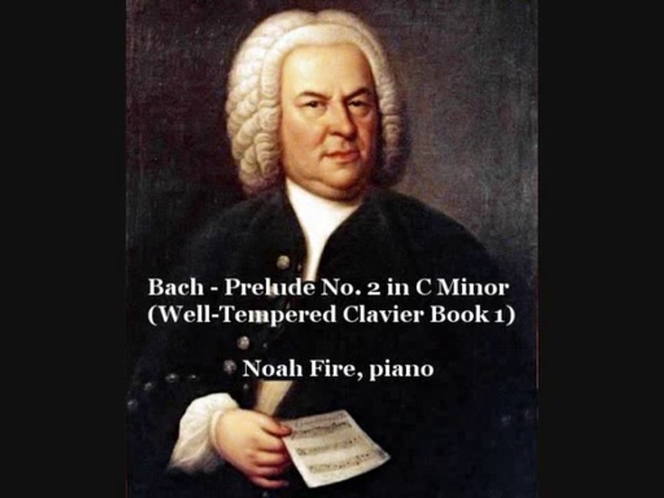 Bach - Prelude No.2 in C Minor, BWV 847