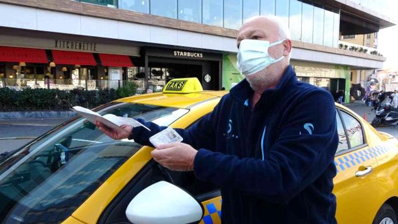 Taksim'de denetimde ceza yiyen taksici: "Müşteri alsam suç, almasam suç"
