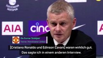 Solskjaer zu CR7 und Cavani: Zwei Erbsen in einer Hülse