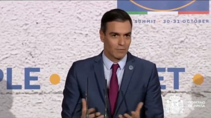 Sánchez dice que su encuentro con Biden fue breve y cordial Fue simplemente un encuentro amistoso de dos países que cuentan  con una extraordinaria relación