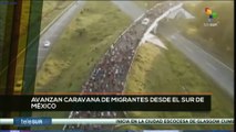 teleSUR Noticias 11:30 31-10: Avanza caravana de migrantes desde el sur de Mèxico
