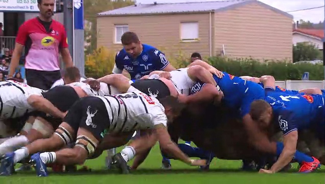 TOP 14 - Essai de Pierre TOURNEBIZE (CAB) - Castres Olympique - CA Brive - J09 - Saison 2021/2022