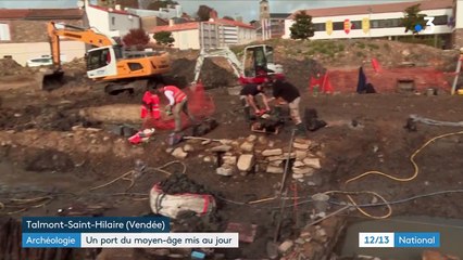 Vendée : des archéologues découvrent un port du Moyen-Âge