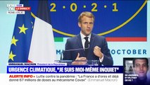 Emmanuel Macron sur l'urgence climatique; 