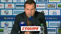 Stéphan : «Un match référence» - Foot - L1 - Strasbourg