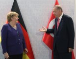 Son dakika haber | Cumhurbaşkanı Erdoğan, Almanya Başbakanı Merkel ile görüştü