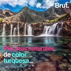 Las piscinas de las hadas en Escocia