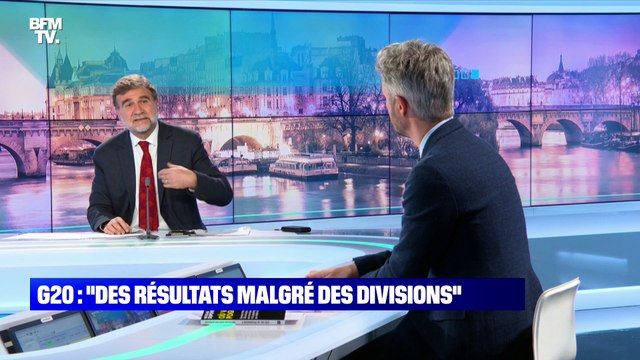 G20 : ce qu'il faut retenir de la conférence de presse d'Emmanuel Macron à l'issue du sommet - 31/10