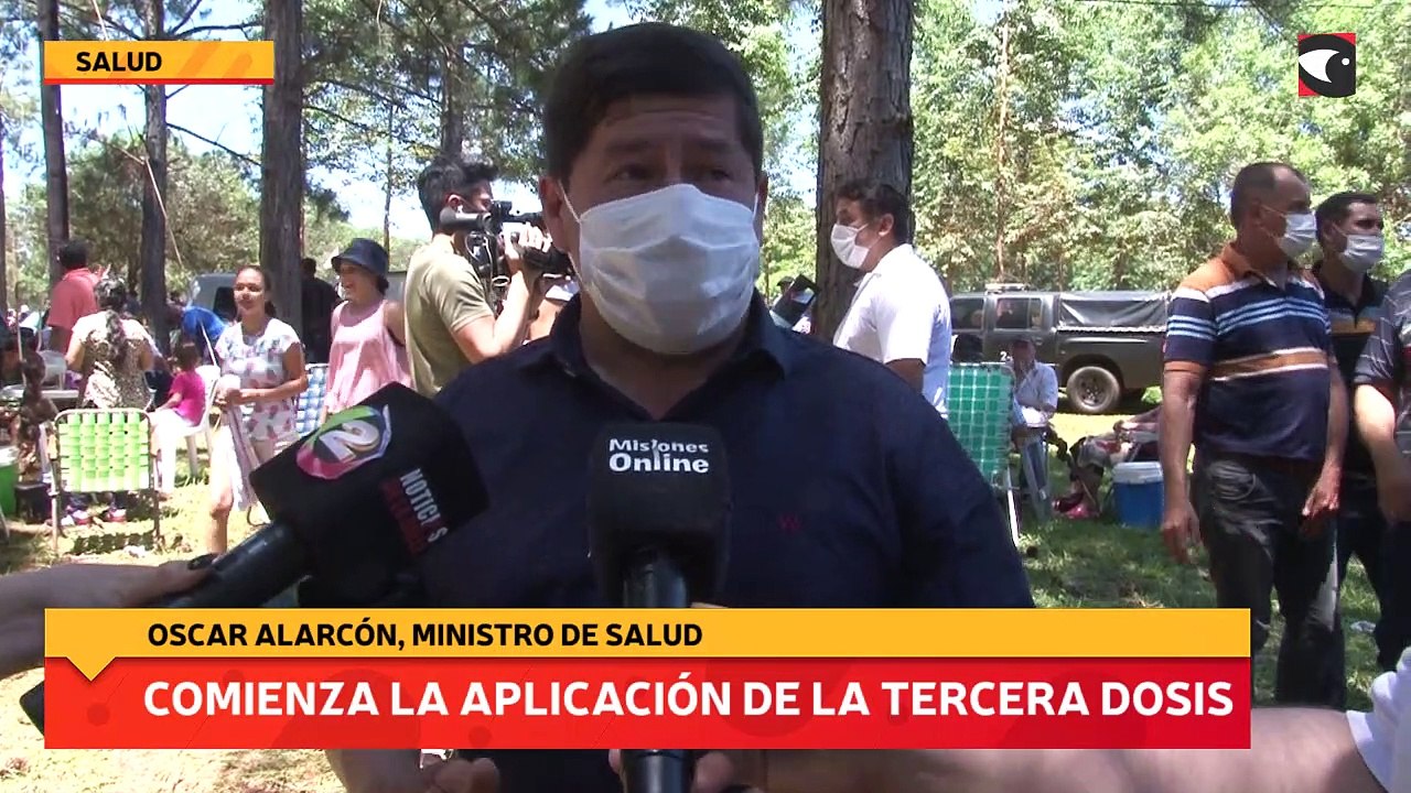 Comienza la aplicación de la tercera dosis