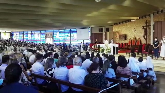 Missa celebra tomada de posse do Arcebispo Dom Adelar Baruffi na Catedral de Cascavel