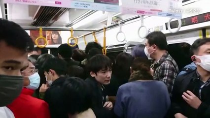 Man dressed as Joker injures 17 on Tokyo train