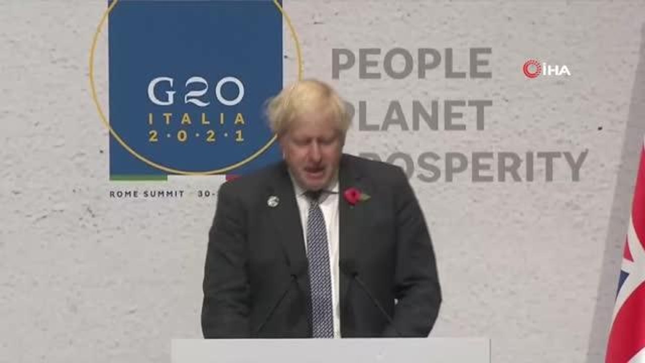 İngiltere Başbakanı Johnson: "COP26 başarısız olursa her şey başarısız olur"
