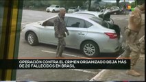teleSUR Noticias 14:30 31-10: Operativo policial en Brasil deja 25 personas muertas
