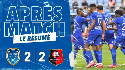 ESTAC 2-2 Rennes | Résumé du match