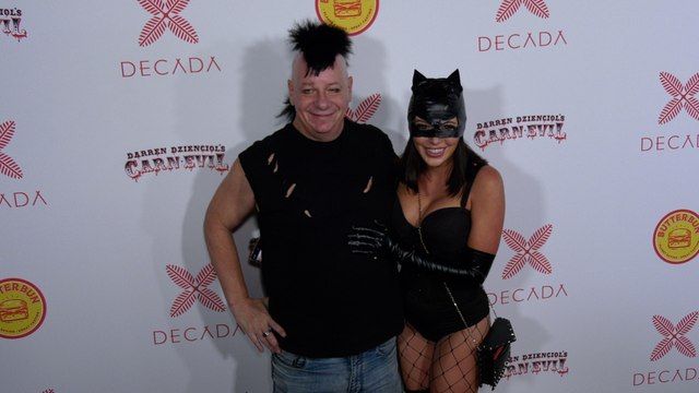 Jeffrey Ross, Madison Sinclair Darren Dzienciol's CARN*EVIL Halloween Party Red Carpet
