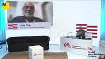 Lluis Puig celebra ser el quart candidat que més vots ha obtingut: un total de 17.997.