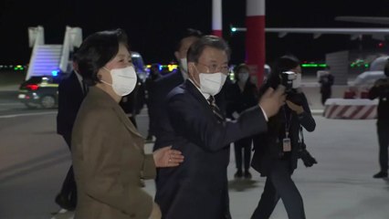 문 대통령, 이탈리아 방문 마치고 영국으로 출발 / YTN